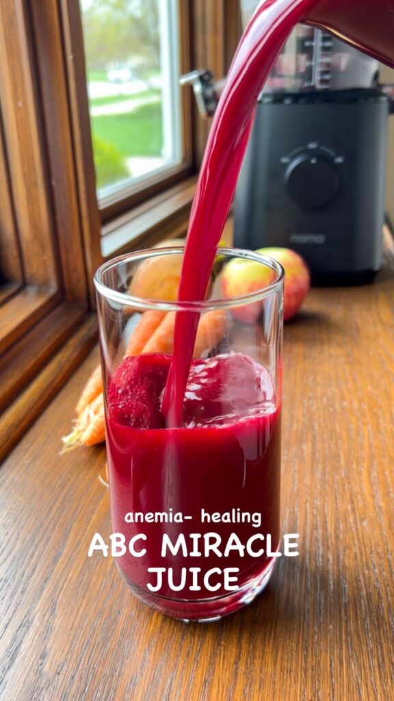 ABC MIRACLE JUICE for healing diseases and anemia - Way To Health Kitchen